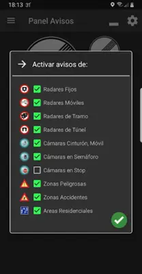 InfoRadars android App screenshot 5